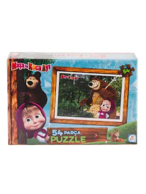 MS7965 Masha ve Koca Ayı 54 Parça Puzzle -Laçokids