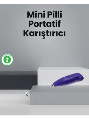 Mutfak İçin Mini El Mikseri – Kahve, Süt, Krema Ve Sos Karıştırıcı