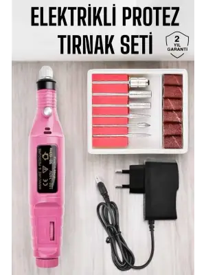 Nasır Temizleyici Manikür Pedikür Seti Elektrikli Usb Girişli