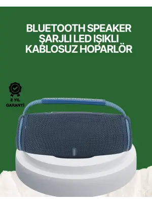 Net Stereo Ses Sunan Ipx5 Su Geçirmez Bluetooth Hoparlör