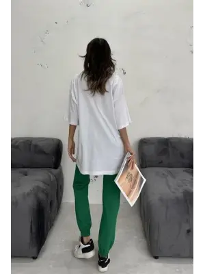 Nicoline Baskılı Pantolon Takım 9473-10