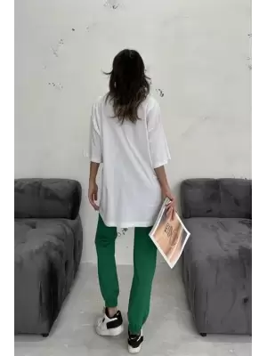 Nicoline Baskılı Pantolon Takım 9473-10