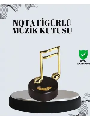 Nota Figürü Müzik Kutusu Melodious Model