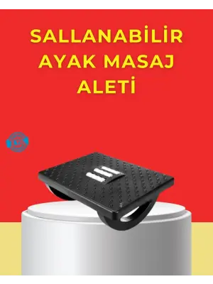 Ofis Ve Ev İçin Ayak Dinlendirme Masaj Cihazı – Isıtmalı Ve Ayarlanabilir