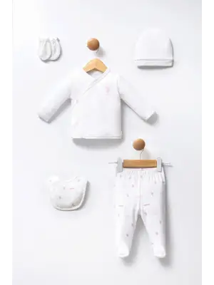 Omarı Hastane Çıkış Seti Beyaz USB Şarjlı