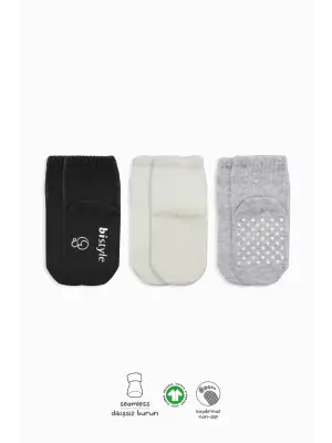 Omarı Kaymaz Penye Soket Çorap Seti