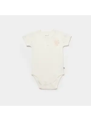 Omarı Pembe Jungle Temalı Bebek Body