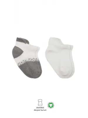 Omarı Rahat ve Şık 2li Sneakers Çorap Seti