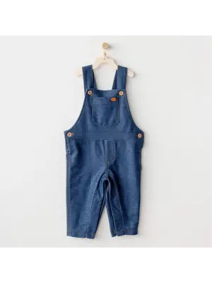 Omarı Rahat ve Şık Bebek Denim Salopet