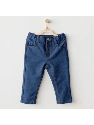 Omarı Rahat ve Şık Bebek Pantolonu - İndigo