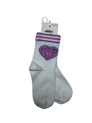 Omarı Rahat ve Şık Kız Çocukları İçin Renkli Kısa Çorap Seti