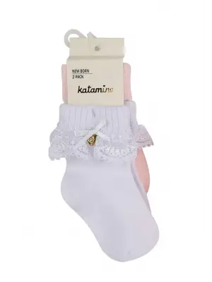 Omarı Sevimli Bebekler İçin Renkli 2li Bebek Soket Seti