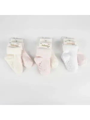 Omarı Sevimli Kız Bebek Soket Çorapları - 2li Set