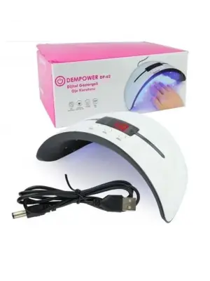 Omarı Taşınabilir Dijital Göstergeli Profesyonel Oje Kurutucu