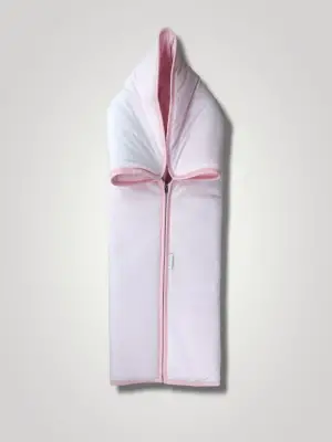 Omarı Yenidoğan Kadife Kumaş Kız Bebek Battaniyesi