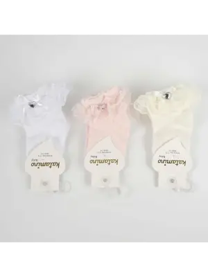 Omarı Yumuşak Pamuklu Bebek Soket Çorap Seti