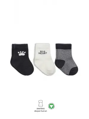 Omarı Yumuşak Penye Çorap Seti