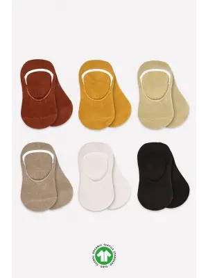 Omarı Yumuşak ve Şık Babet Çorap Seti 6lı