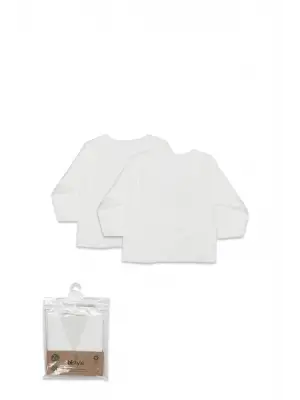 Ekru Organik 2li Basic İç Zıbın