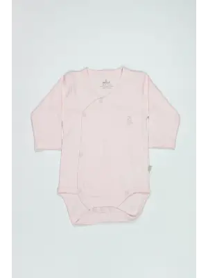 Pembe Uzun Kol Kruvaze Body Ürünü