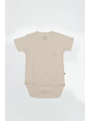 Bej Kruvaze Yarım Kol Body