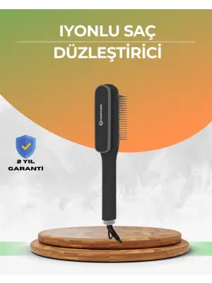 Otomatik Kapanmalı Saç Düzleştirici Tarak Elektriklenme Önleyici