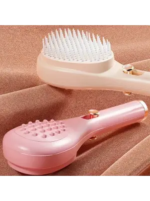 Otomatik Tuşlu Saç Masaj Tarağı