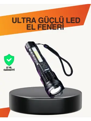 Outdoor Ve Acil Durum İçin Güçlü Led El Feneri