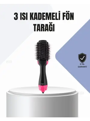 Oval Tasarımlı Profesyonel Fönlü Saç Şekillendirici