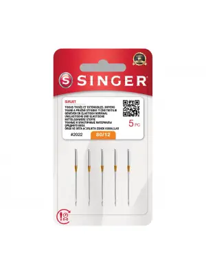 Omarı Hızlı Dikiş İçin 12 Numara Overlok İğneleri Seti