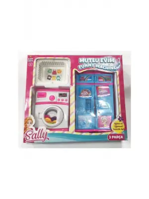 Omarı Çocuklar İçin Eğlenceli Mini Beyaz Eşya Seti