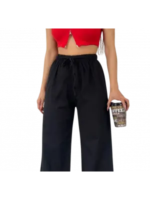 Modern Palazzo Pantolon Paçası Püsküllü