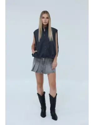 Omarı Hafif ve Dayanıklı Yelek - Antrasit