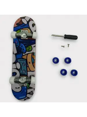 Omarı Eğlenceli Parmak Kaykay Oyun Seti