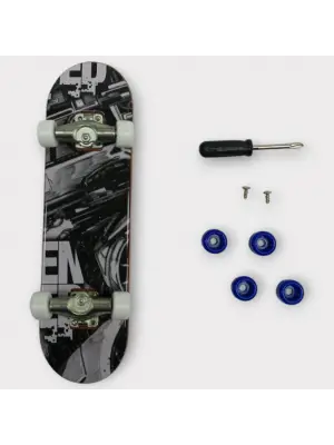 Omarı Eğlenceli Parmak Kaykay Oyun Seti