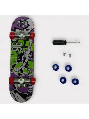 Omarı Çocuklar İçin Eğlenceli Parmak Kaykay Oyun Seti