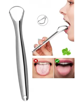 Paslanmaz Çelik Dil Temizleyici