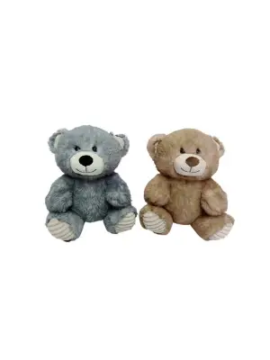 Omarı Sevimli Peluş Oturan Ayı - 23 cm