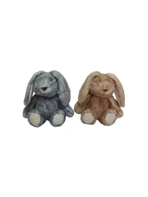 Omarı Yumuşak Peluş Oturan Tavşan 23 cm