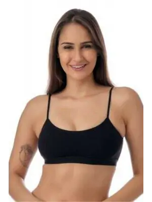 Pedli İp Askılı Krem ve Siyah Büstiyer 2 adet