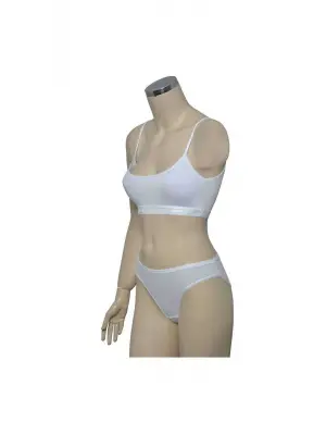 Modern İp Askılı Yarım Atlet Büstiyer Külot Takım