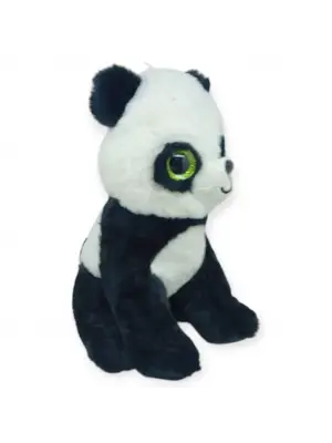 Peluş Cam Gözlü Hayvanlar 25 cm - Panda