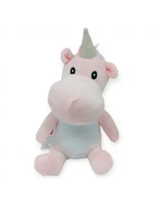 Peluş Sevimli Hayvanlar 20 cm - Açık Pembe Unicorn