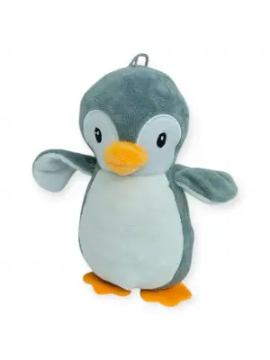 Peluş Sevimli Hayvanlar 25 cm - Gri Penguen