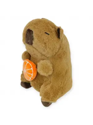 Peluş Sevimli Hayvanlar 25 cm - Kapibara Portakal