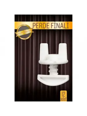 Perde Finali Perde Sonlandırıcı Stop Korniş Finali Sonu 12 Adet