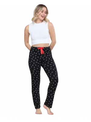 Siyah Pijama Altı Kadın Giyim