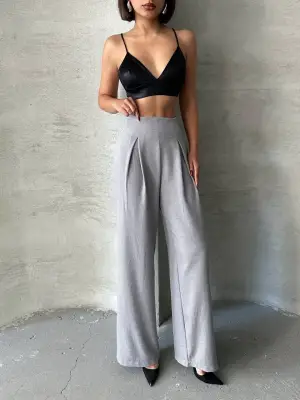 Modern Pileli Ketem Pantolon