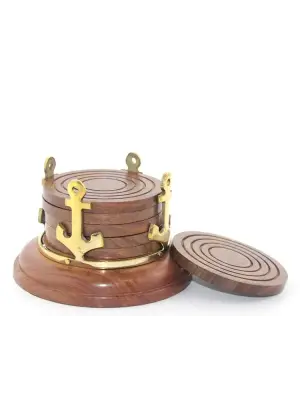 Pirinç Çapalı Bardak Altı Model 1