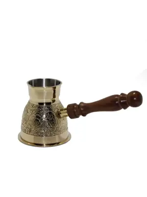 Pirinç Cezve 4 İnç Model 5